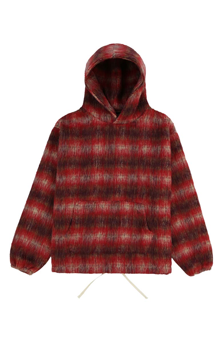 PLEASURES Nameless Poncho Hoodie, Alternate, color, 