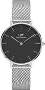 Daniel Wellington Classic Petite Mesh Strap Watch, 32mm