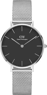 Daniel Wellington Classic Petite Mesh Strap Watch, 32mm