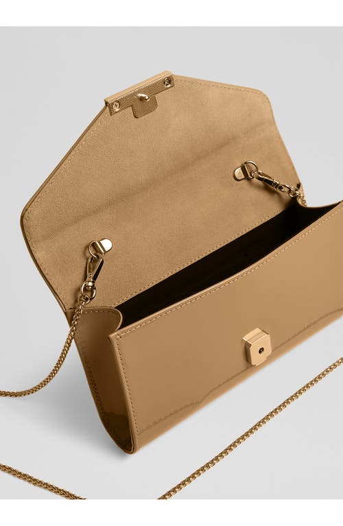 Lk Bennett Lucy Clutch In Natural