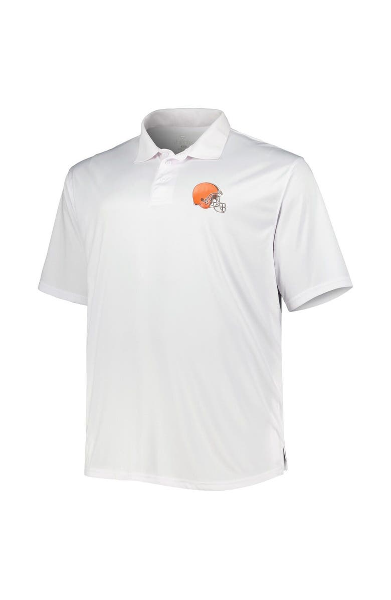 FANATICS Men's Fanatics Branded Brown/White Cleveland Browns Solid Two-Pack Polo Set, Alternate, color, 