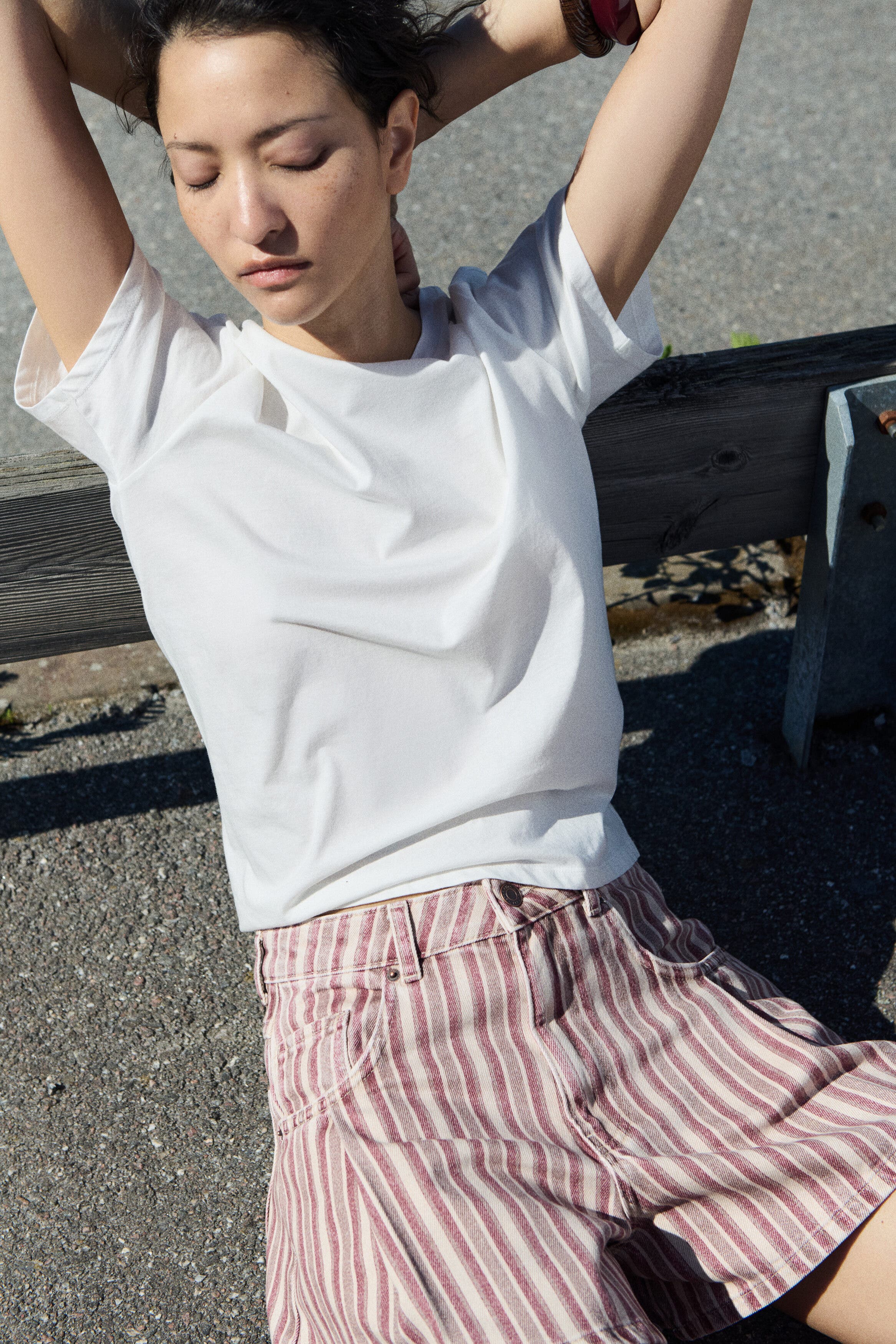 selected Light beige/striped