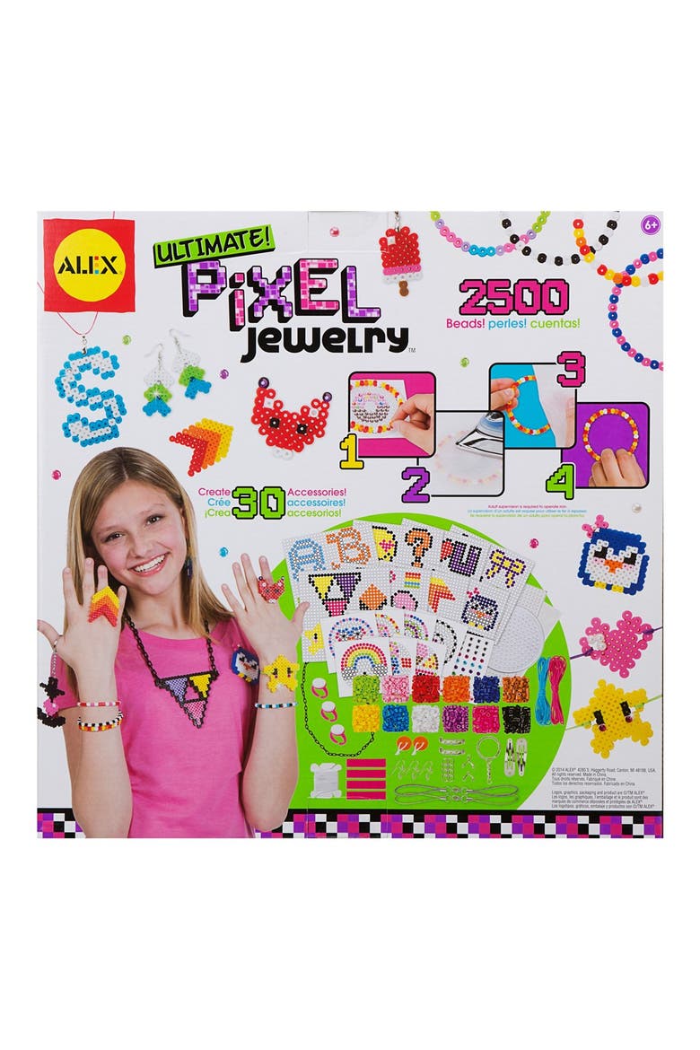 Alex® Toys 'Ultimate! Pixel Jewelry™' Kit, Alternate, color, PINK