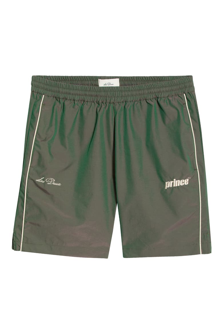 x Prince™ Shiny Shorts, Alternate, color, PINENEEDLE GREEN