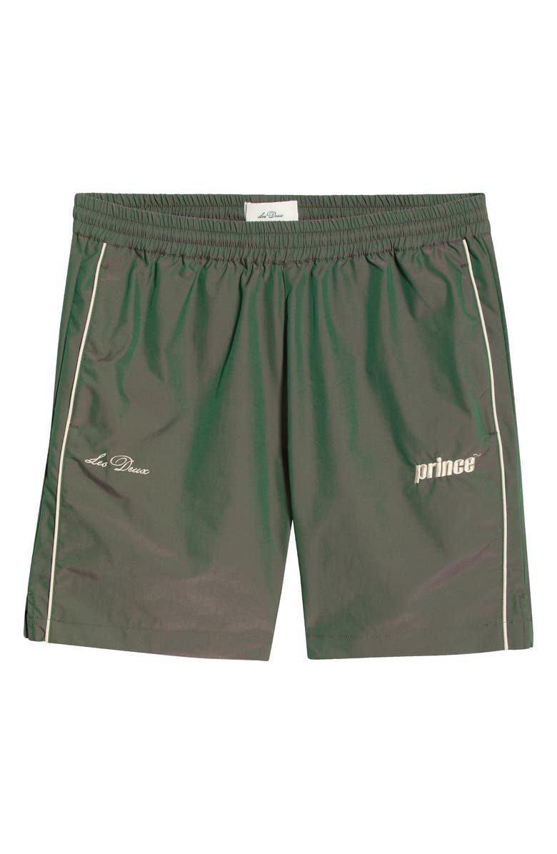 Les Deux x Prince<sup>™</sup> Shiny Shorts, Main, color, Pineneedle Green