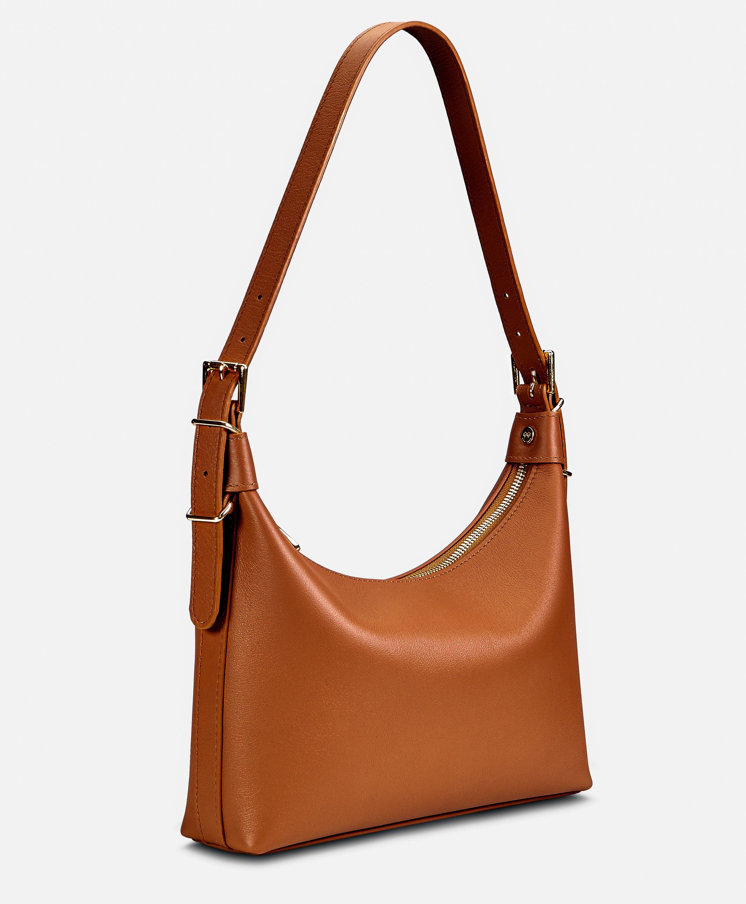 GiGi New York Blake Shoulder Bag, Alternate, color, Mocha Mousse