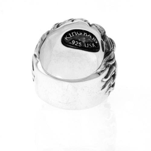 KING BABY STUDIO KING BABY STUDIO LION'S HEAD RING