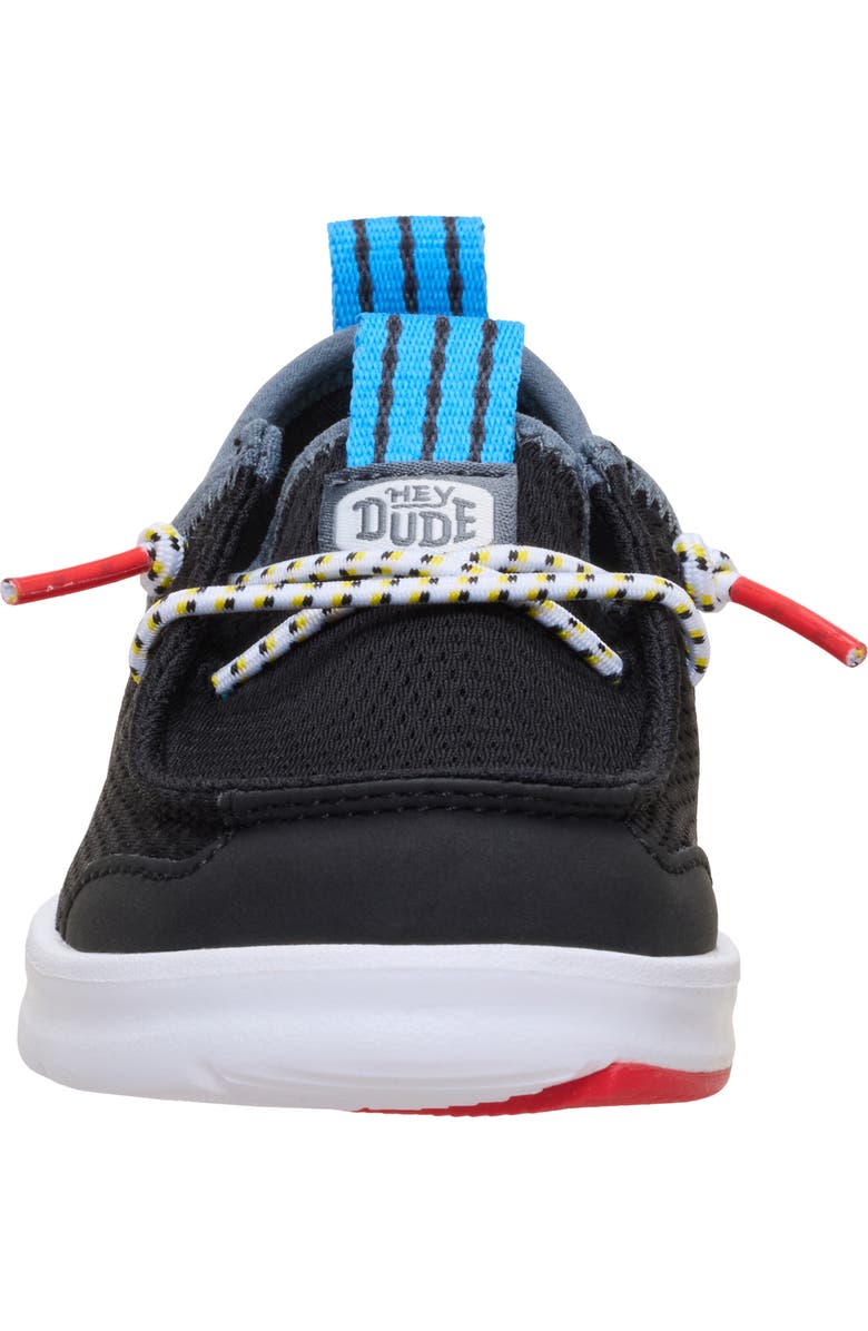 Hey Dude Kids' Wally Hey2O Wander Mesh Slip-On, Alternate, color, Black