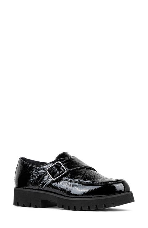 Embossed Lug Loafer (Women)