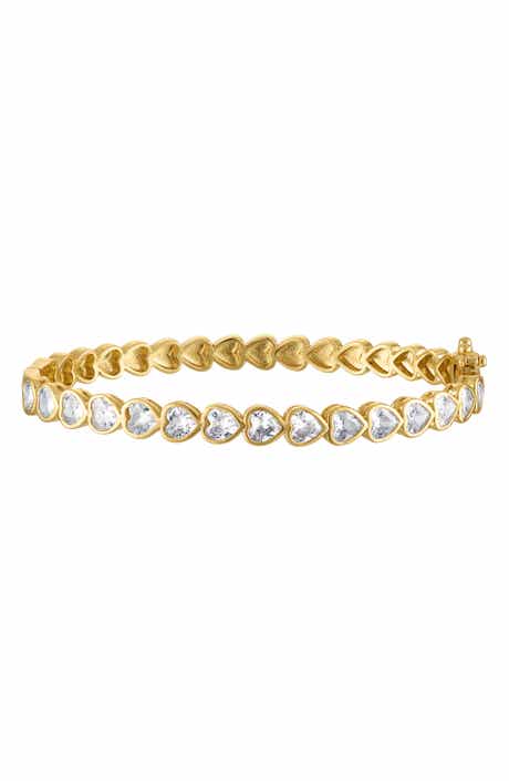 FZN Kids' Heart Cubic Zirconia Bracelet