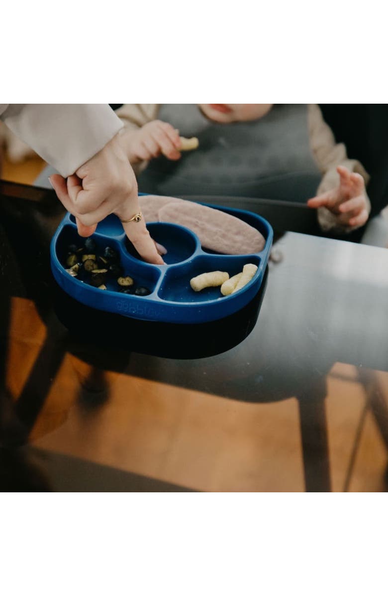 bbluv Set - Silicone Feeding Set, Alternate, color, Navy