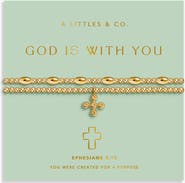A Littles & Co Faith A Little 'God Is With You' Bracelet