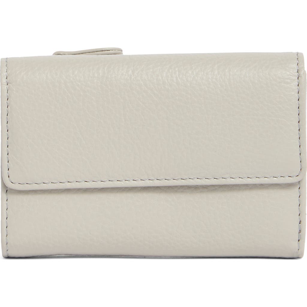 MUNDI SMALL LEATHER GOODS Rio Indexter Trifold Leather Wallet in Tibetian Stone at Nordstrom Rack