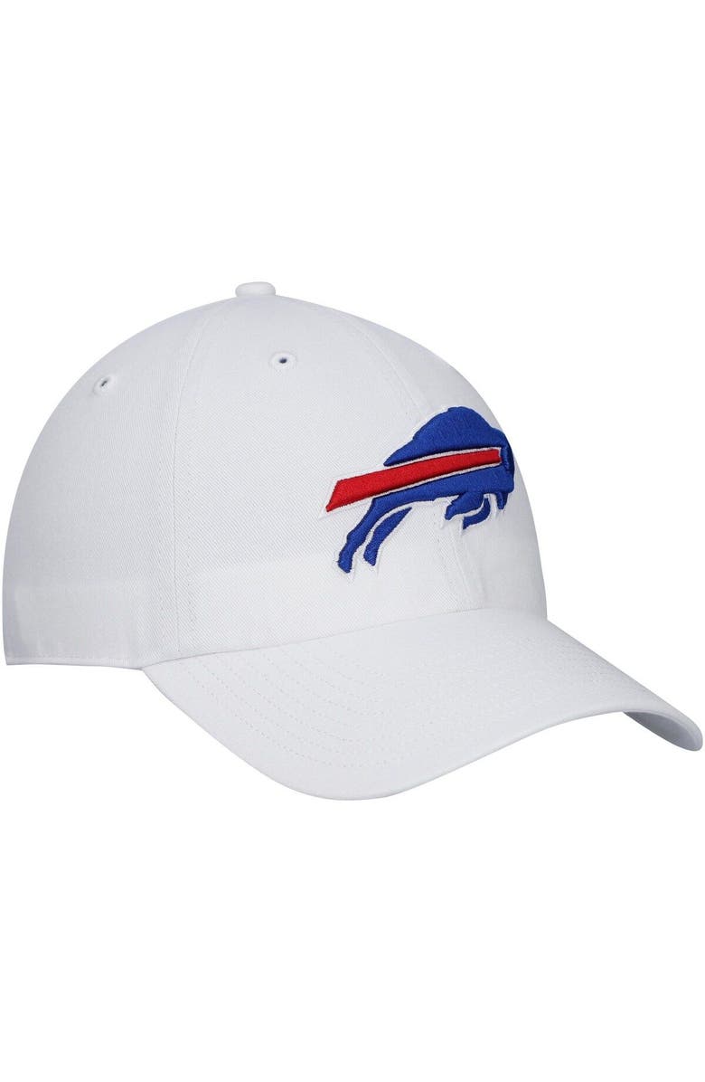 '47 Men's '47 White Buffalo Bills Logo Clean Up Adjustable Hat, Alternate, color,