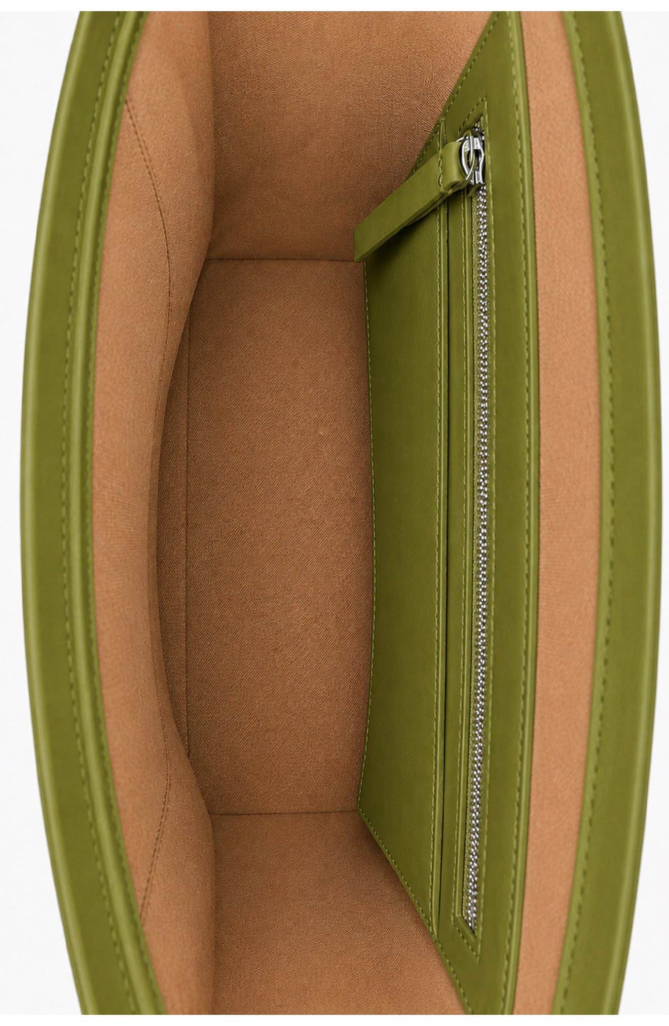 Clementine Leather Backpack, Alternate, color, SEA KELP