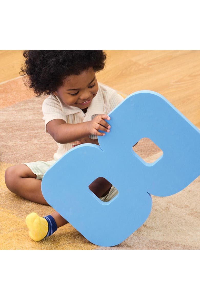 Jumbo Foam Numbers 0-9, Alternate, color, Blue