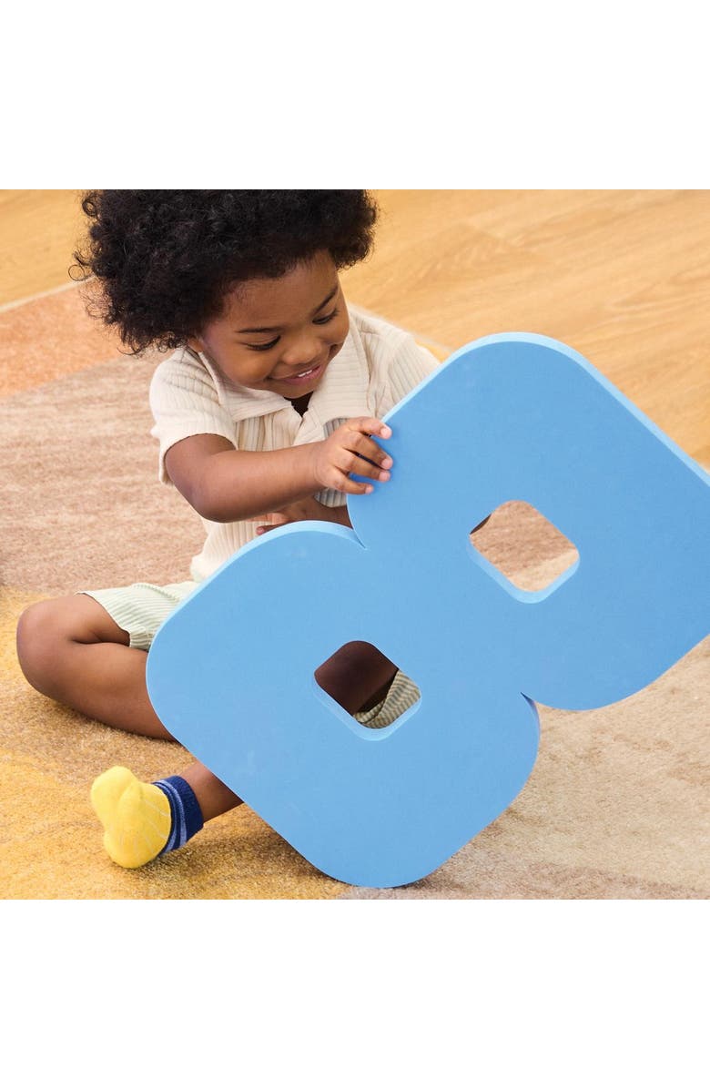 Kaplan Early Learning Company Jumbo Foam Numbers 0-9, Alternate, color, Blue