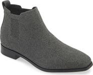 VIVAIA Square-Toe Water-Repellent Ankle Boots