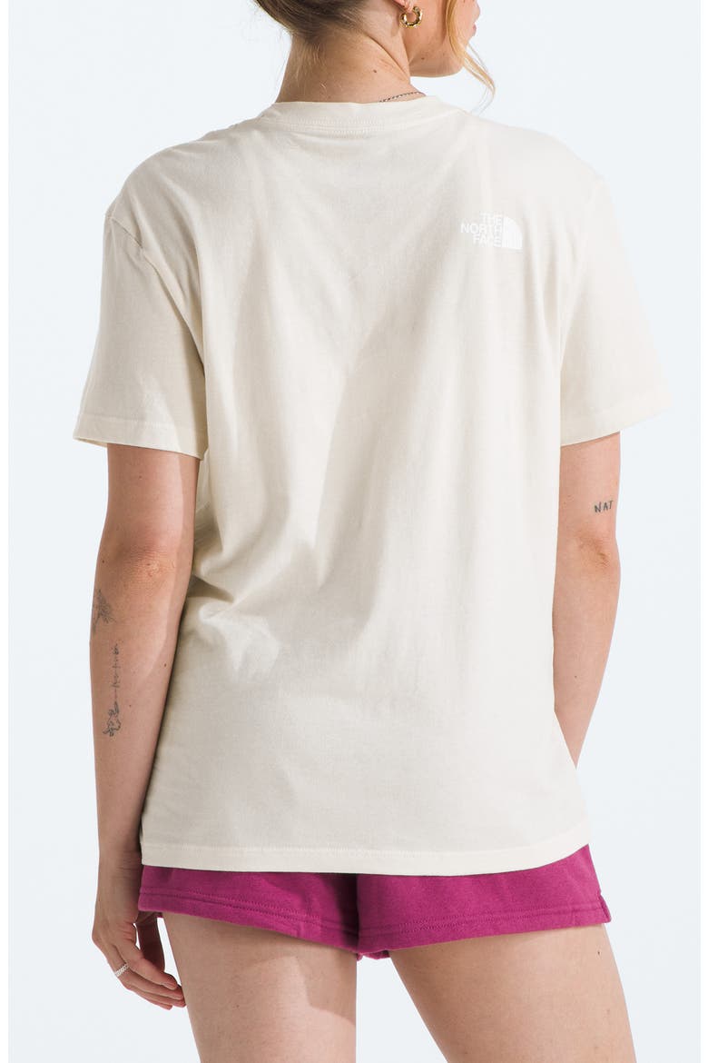 Evolution Simple Dome Cotton T-Shirt, Alternate, color, WHITE DUNE/ TNF WHITE