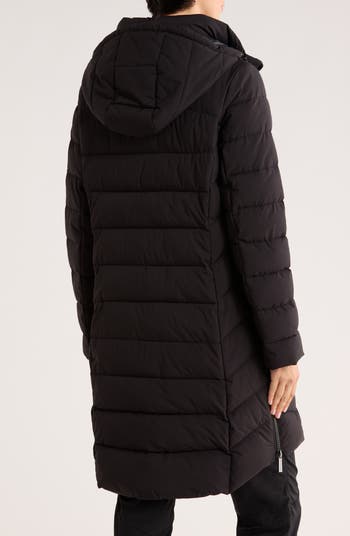 Packable Hooded 400 Fill Power Quilted Puffer Jacket