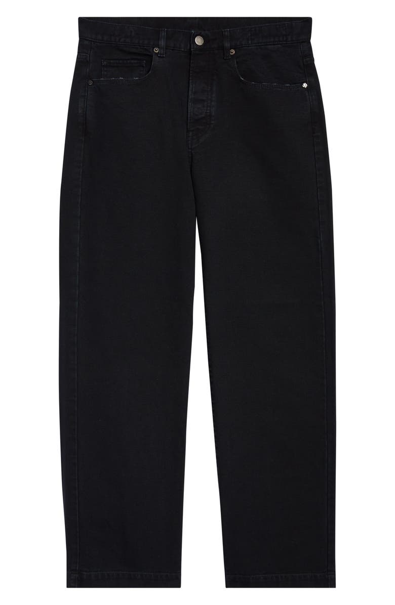 Massimo Alba Oceano Straight Leg Canvas Trousers, Alternate, color, Dark Blue