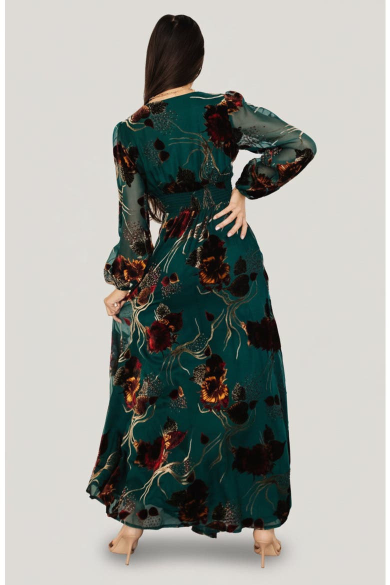 Mikla Maxi Dress, Alternate, color, Jade Multi
