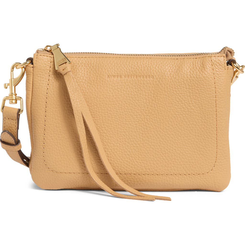 Aimee Kestenberg Madrid Leather Crossbody Bag In Brown