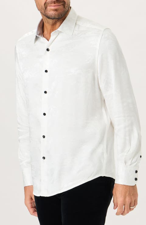 Eldwick Jacquard Long Sleeve Shirt