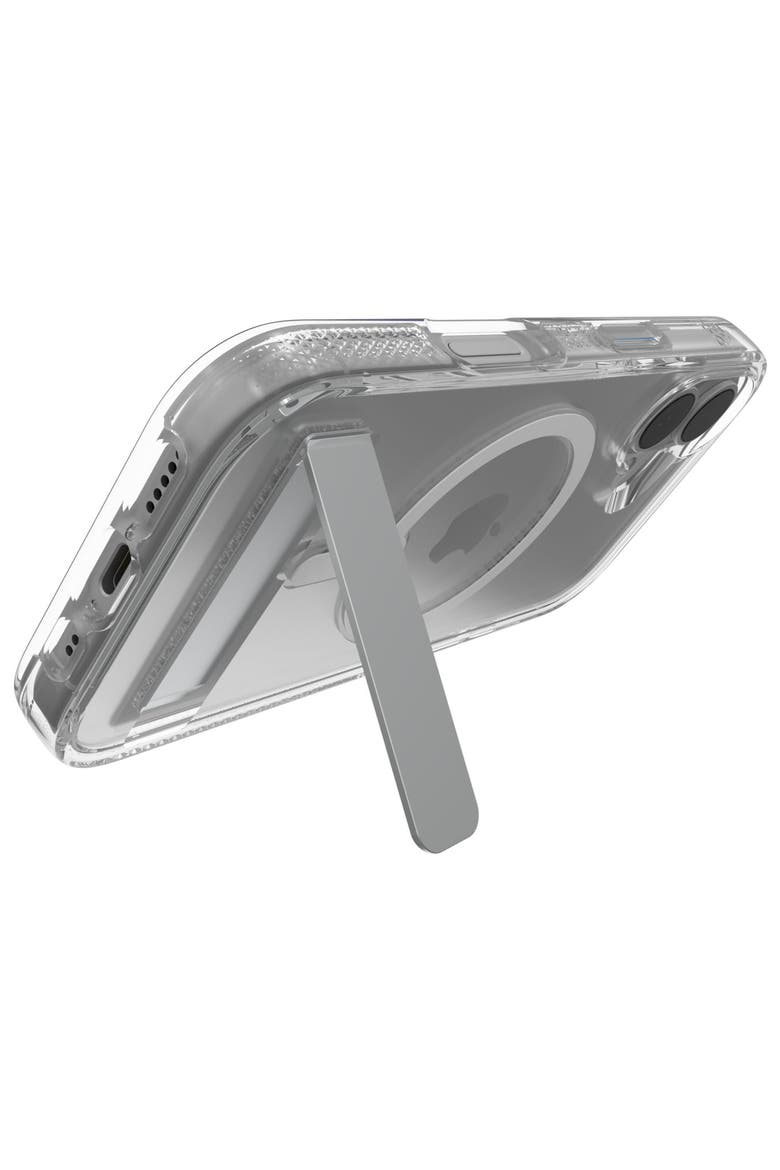 Crystal Palace Snap MagSafe Case with Kickstand for Apple iPhone 16, Alternate, color, Clear