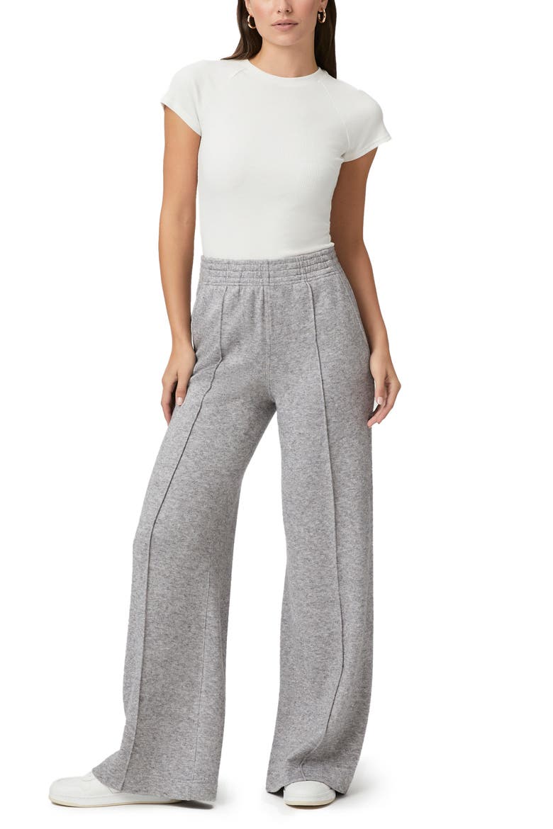 Harper Elastic Waist Pants, Alternate, color, HEATHER GREY