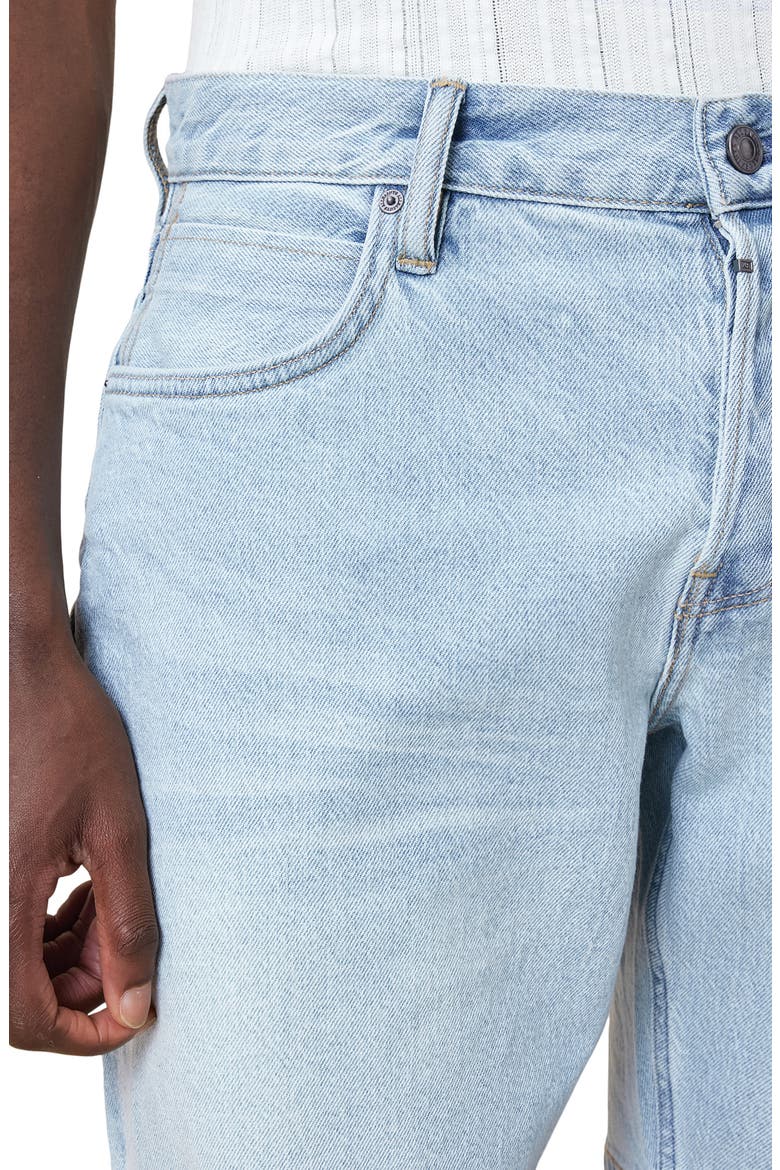 Iggy Slim Fit Denim Shorts, Alternate, color, LIGHT INDIGO BLUE