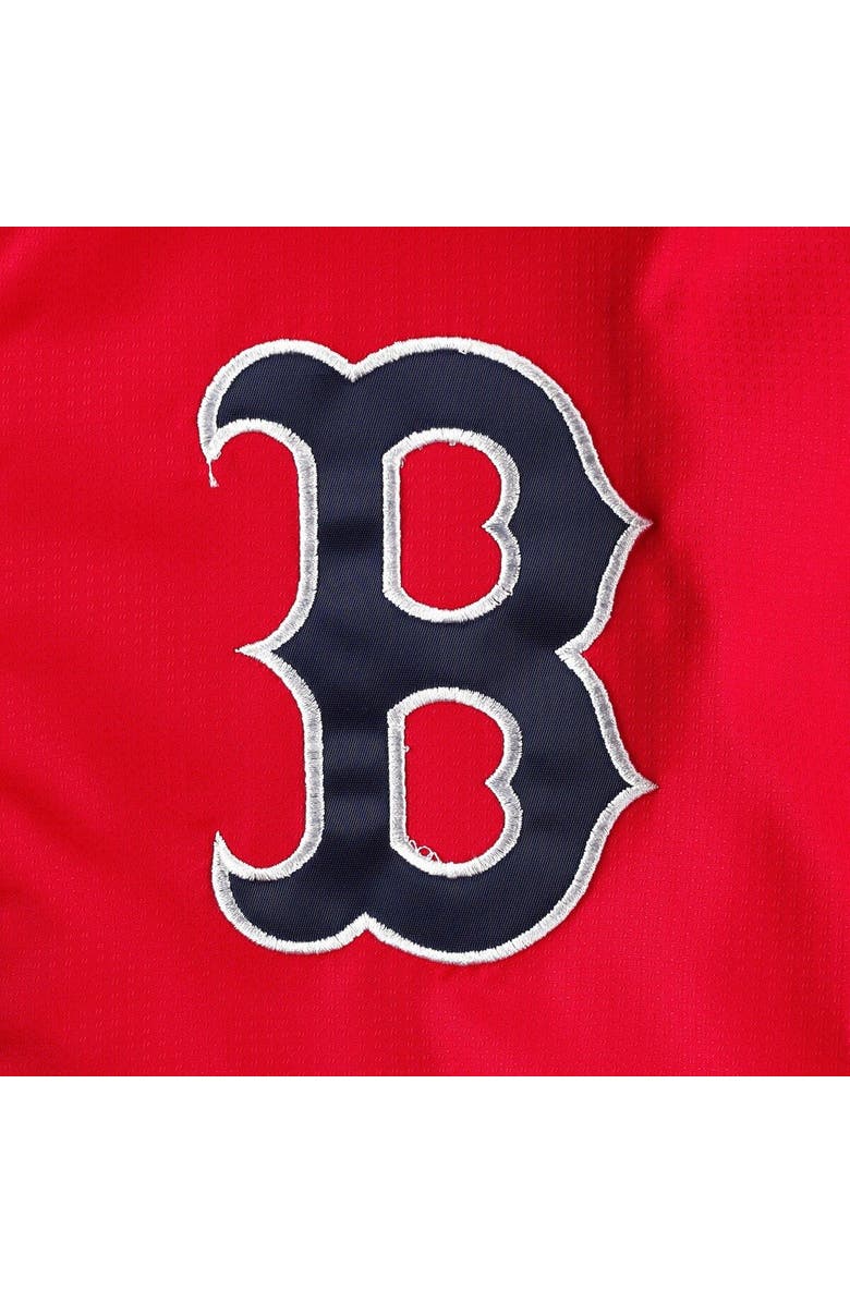 G-III SPORTS BY CARL BANKS Men's G-III Sports by Carl Banks Red/Navy Boston Red Sox Fair Catch Half-Zip Hoodie, Alternate, color,