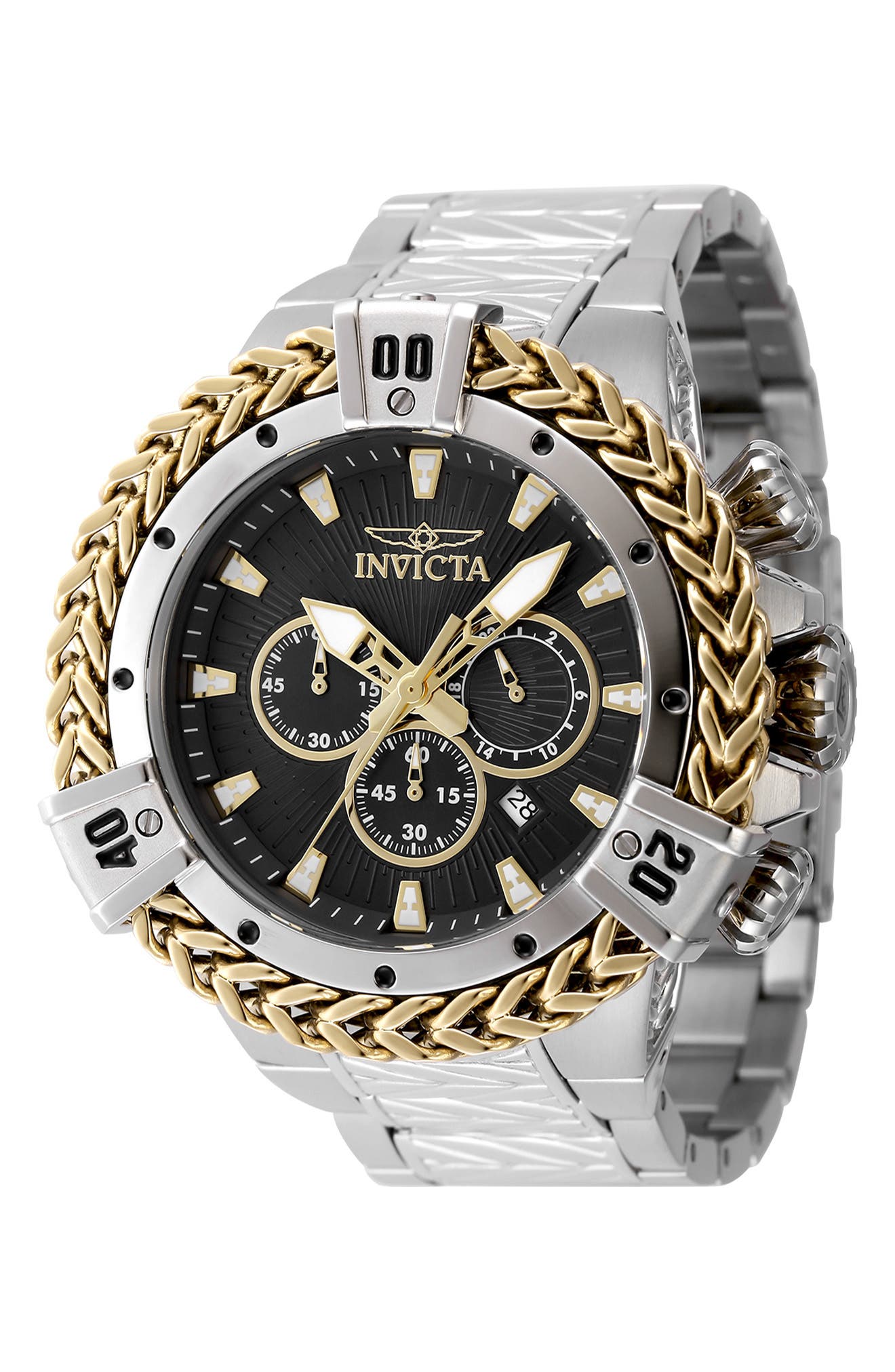 Bolt Quartz Bracelet Watch, 54mm