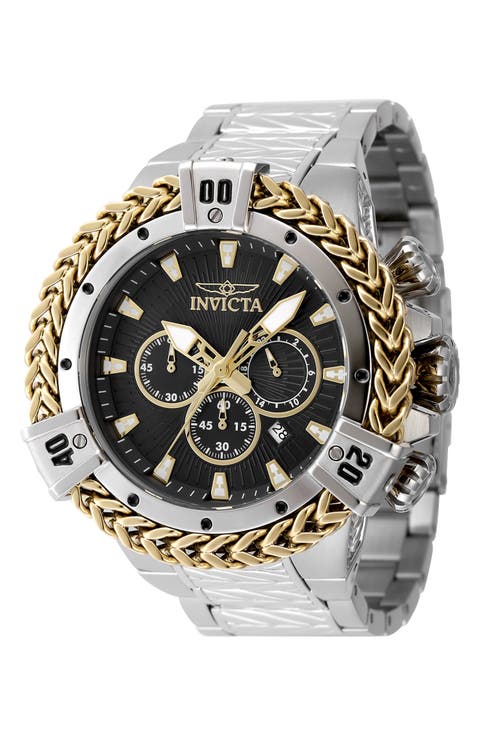 Bolt Quartz Bracelet Watch, 54mm