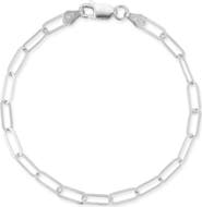 GLAZE JEWELRY Paperclip Chain Anklet