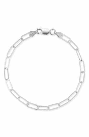 GLAZE JEWELRY Paperclip Chain Anklet