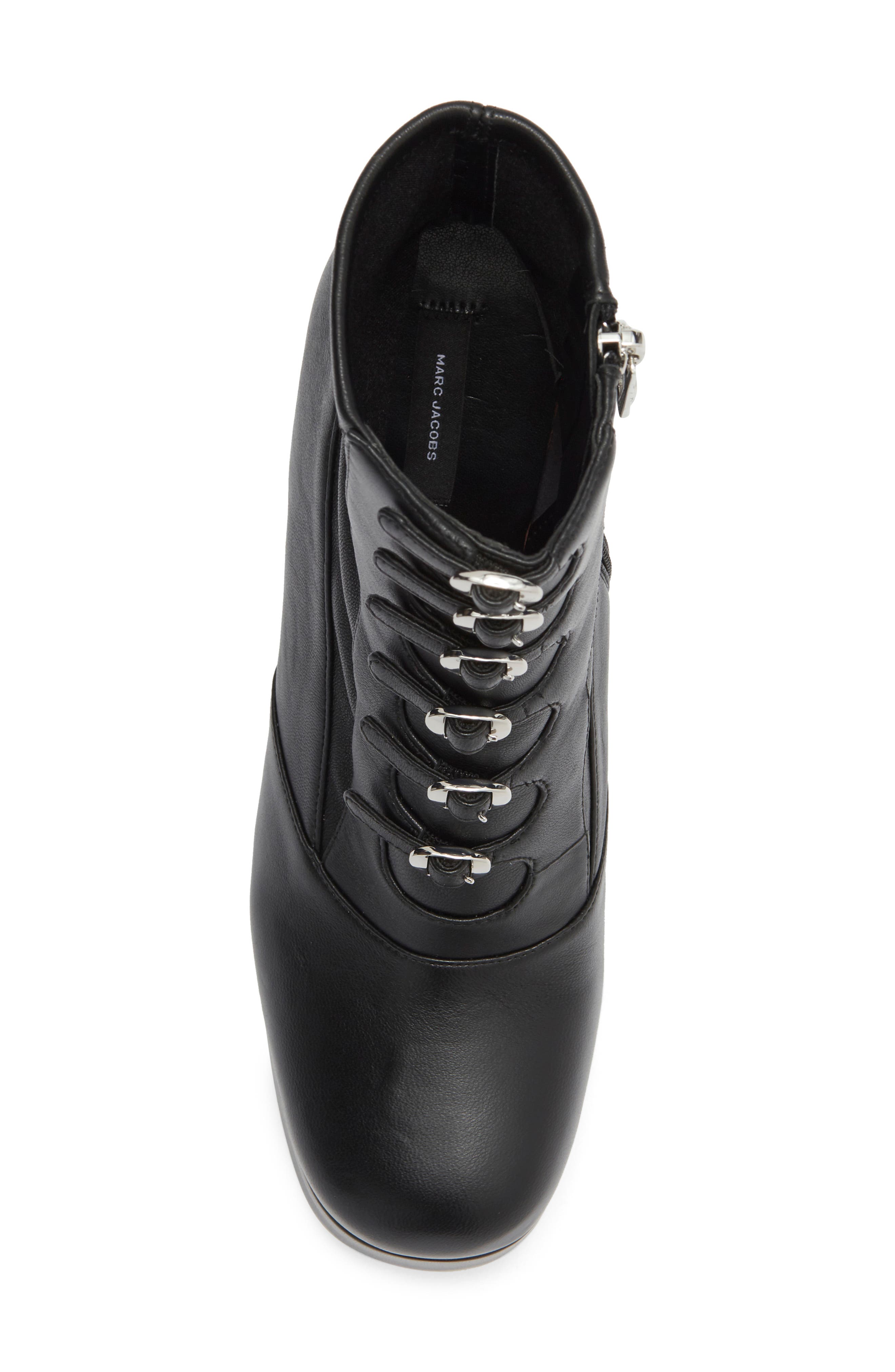 The Kiki Stretch Ankle Boot, Alternate, color, BLACK