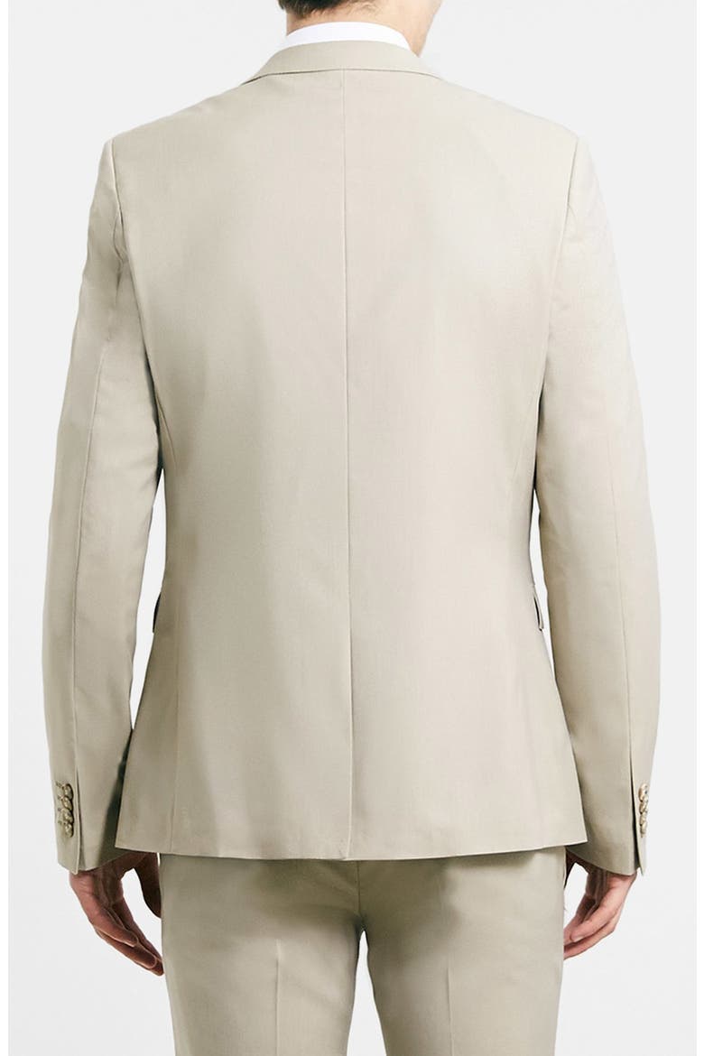Camel Ultra Skinny Suit Jacket, Alternate, color, CAMEL