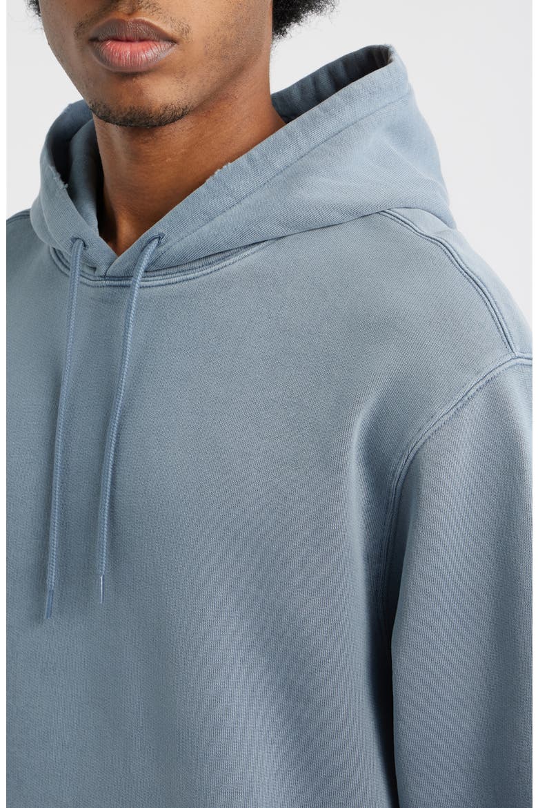 Torion Cotton Hoodie, Alternate, color, OFFICE BLUE (GRIND WASH)