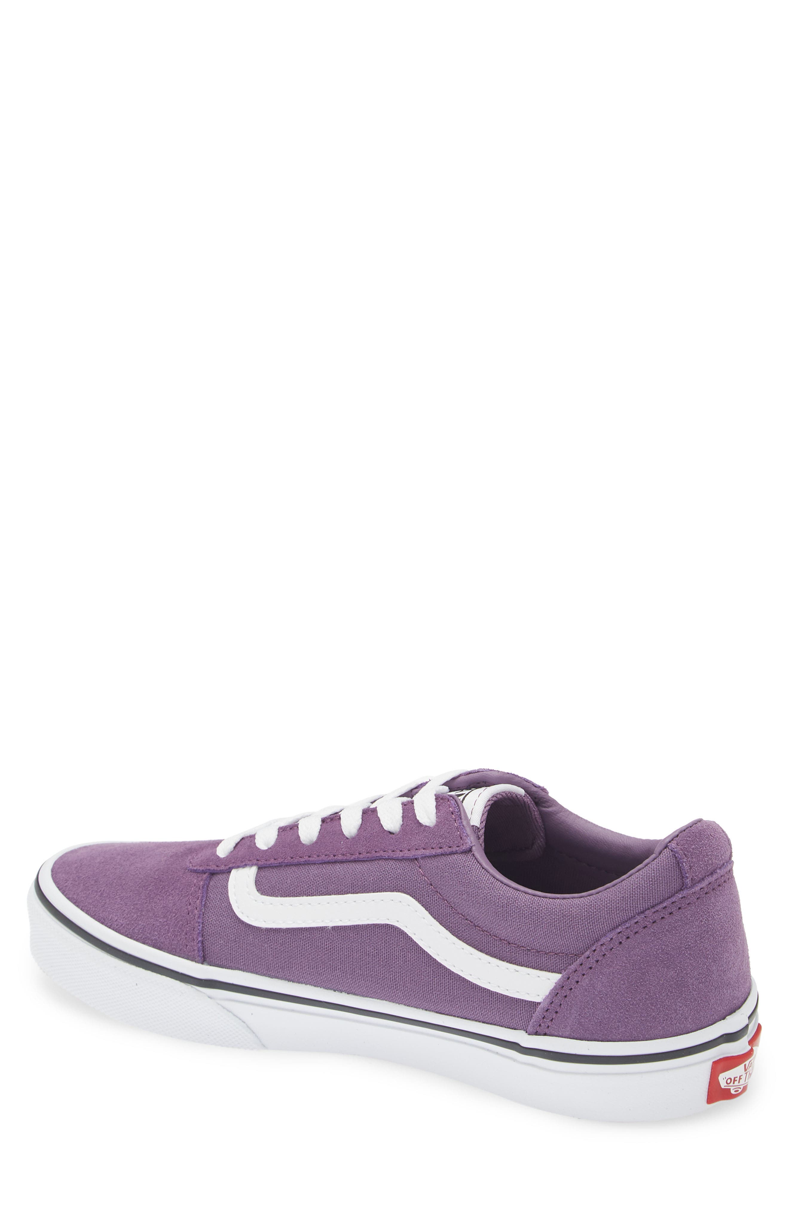 Kids' Ward Sneaker, Alternate, color, SUEDE/ CANVAS GRAPE JAM