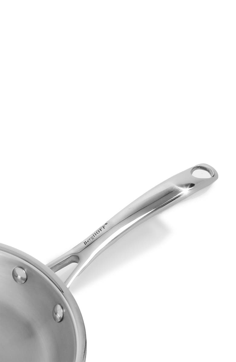BergHOFF Professional 8" Stainless Steel Tri-Ply Frying Pan, Alternate, color,