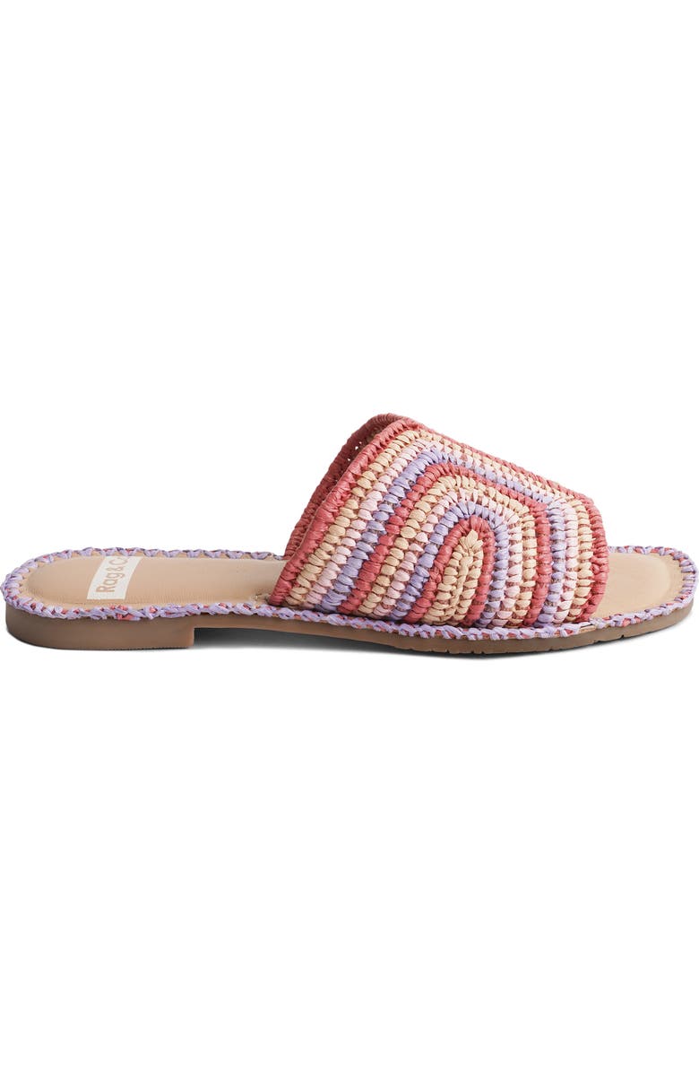 Rag & Co Kivah Slide Sandal, Alternate, color,