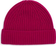 Nordstrom Cashmere Rib Knit Beanie