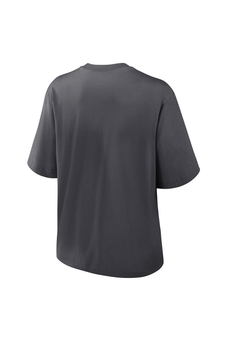 Women's Nike Gray Tennessee Volunteers Boxy Legacy Established T-Shirt, Alternate, color, Gray