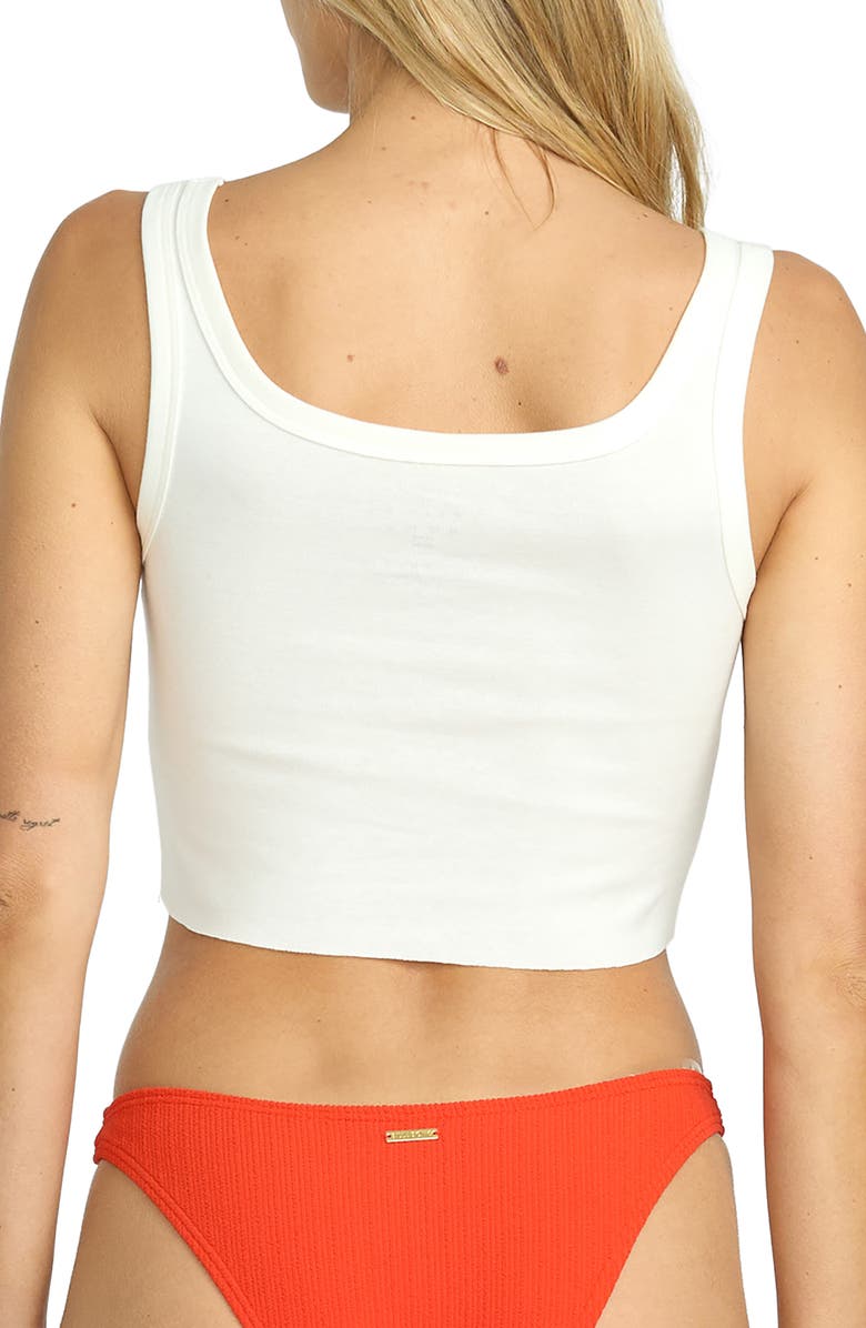 Billabong In My Dreams Cotton Graphic Tank, Alternate, color, Salt Crystal