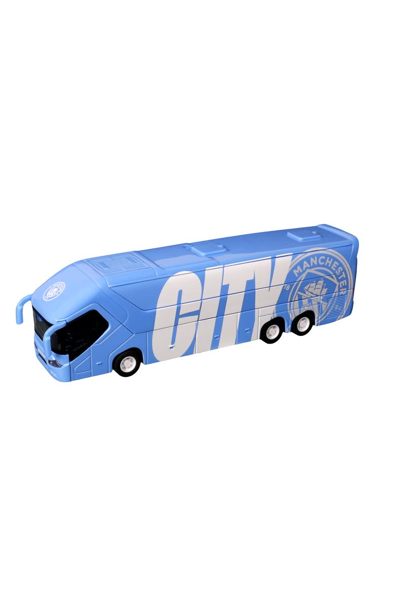 Banbo Toys Soccer Tour Bus Manchester City F.C, Alternate, color, Blue