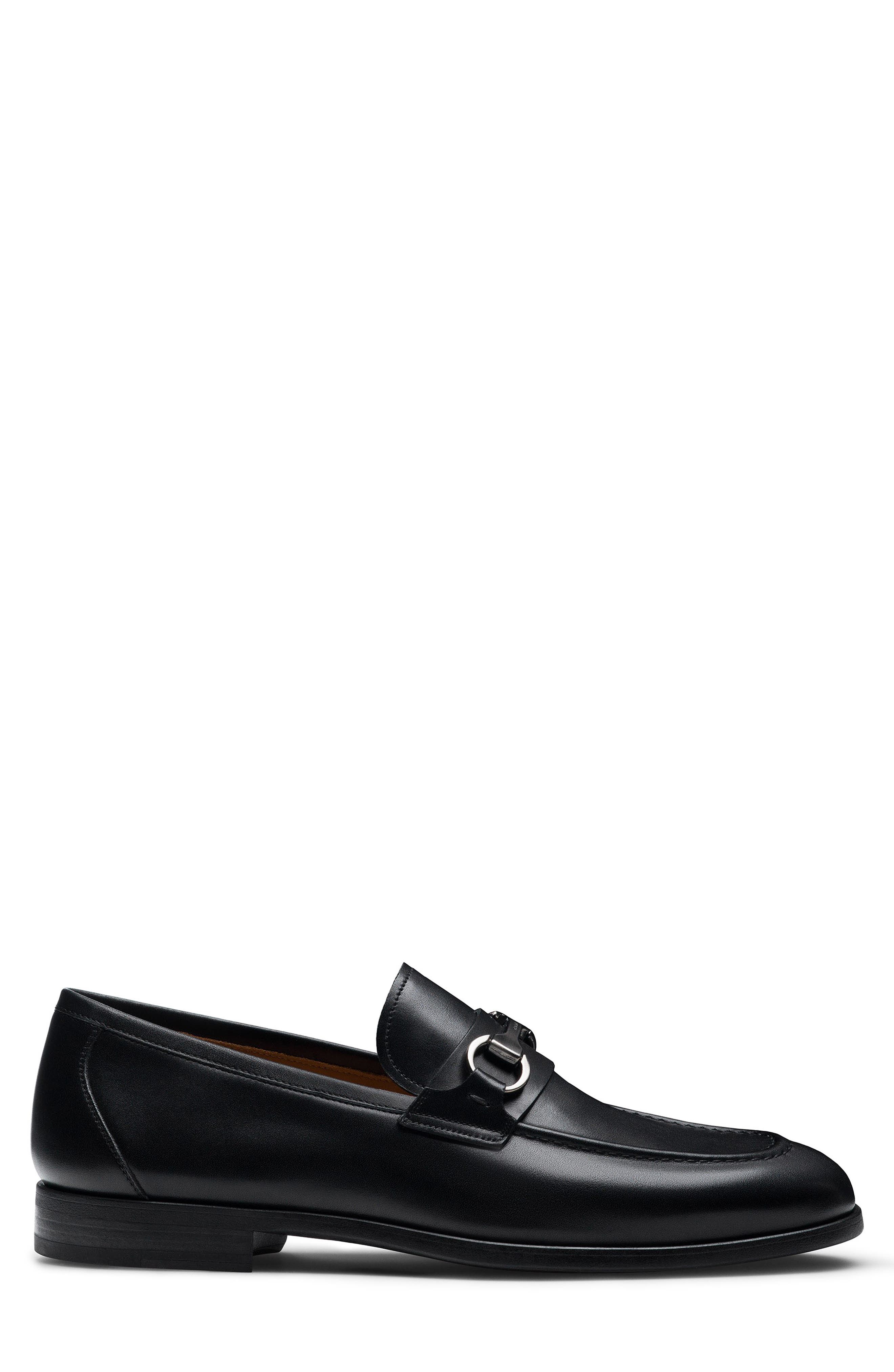 Magnanni Magico Bit Loafer, Alternate, color, Black