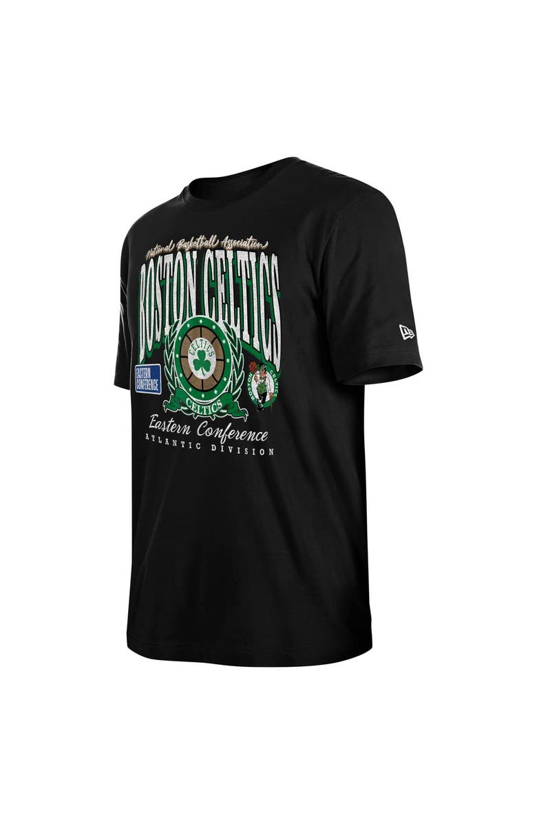 New Era Unisex New Era  Black Boston Celtics Oversized Essentials Boxy T-Shirt, Alternate, color, Black