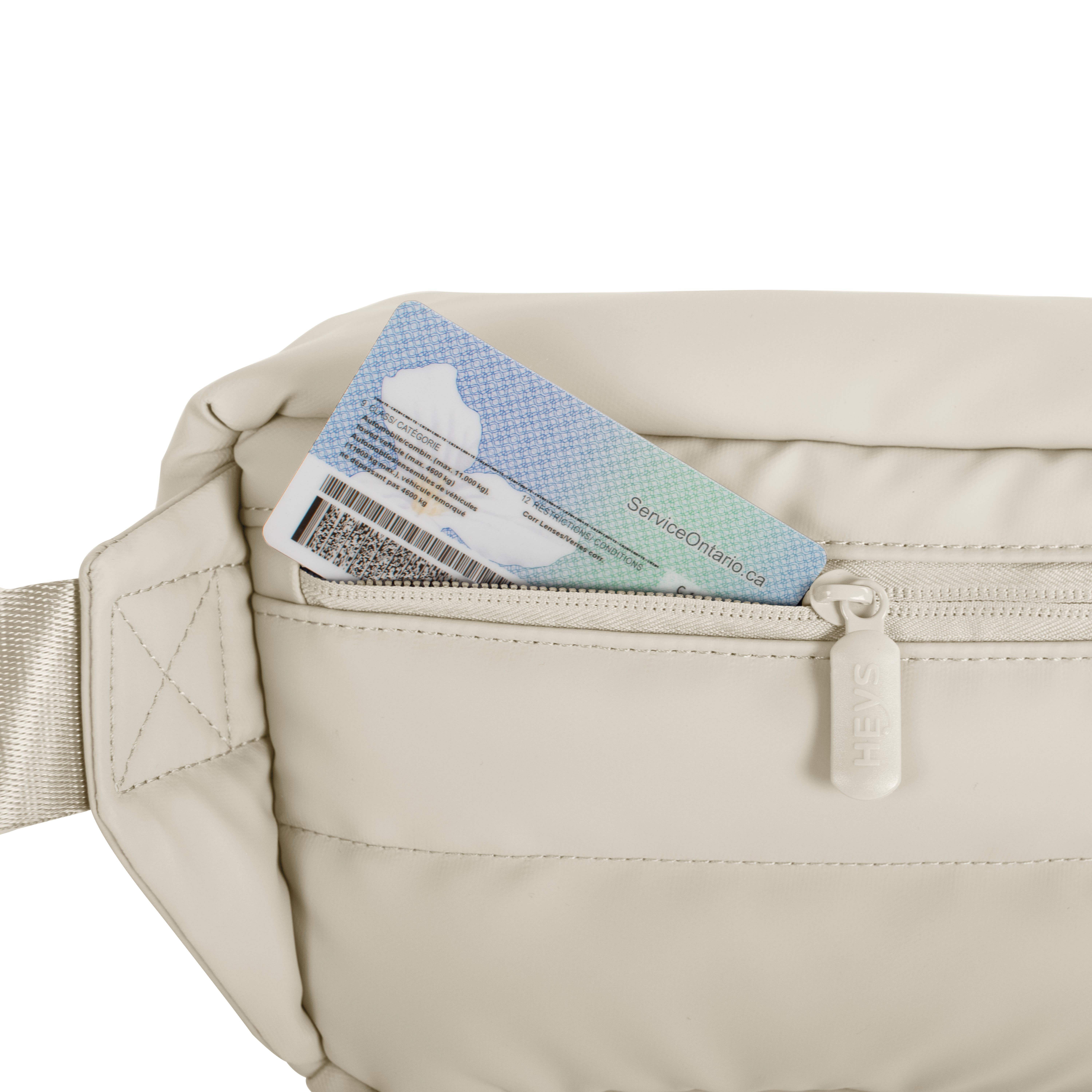 The Puffer Mini Waist Bag, Alternate, color, Off-White