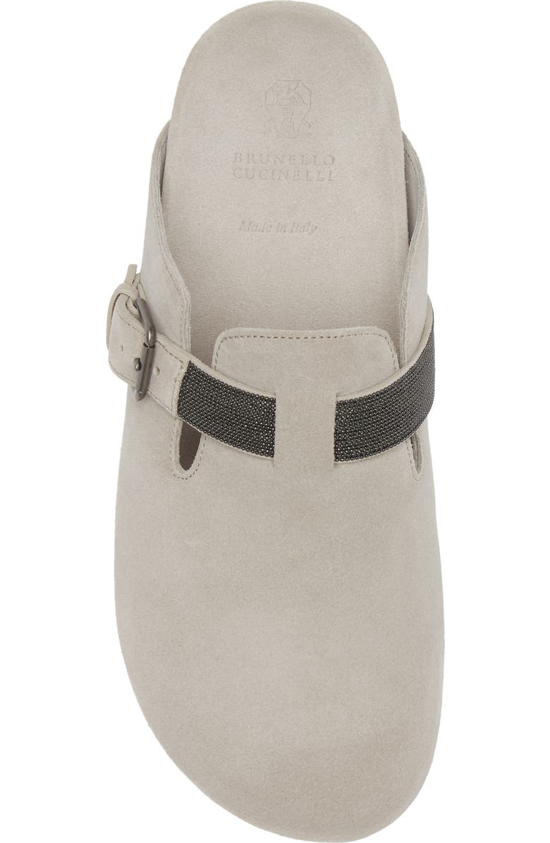 Brunello Cucinelli Monili Clog, Alternate, color, Quarzo